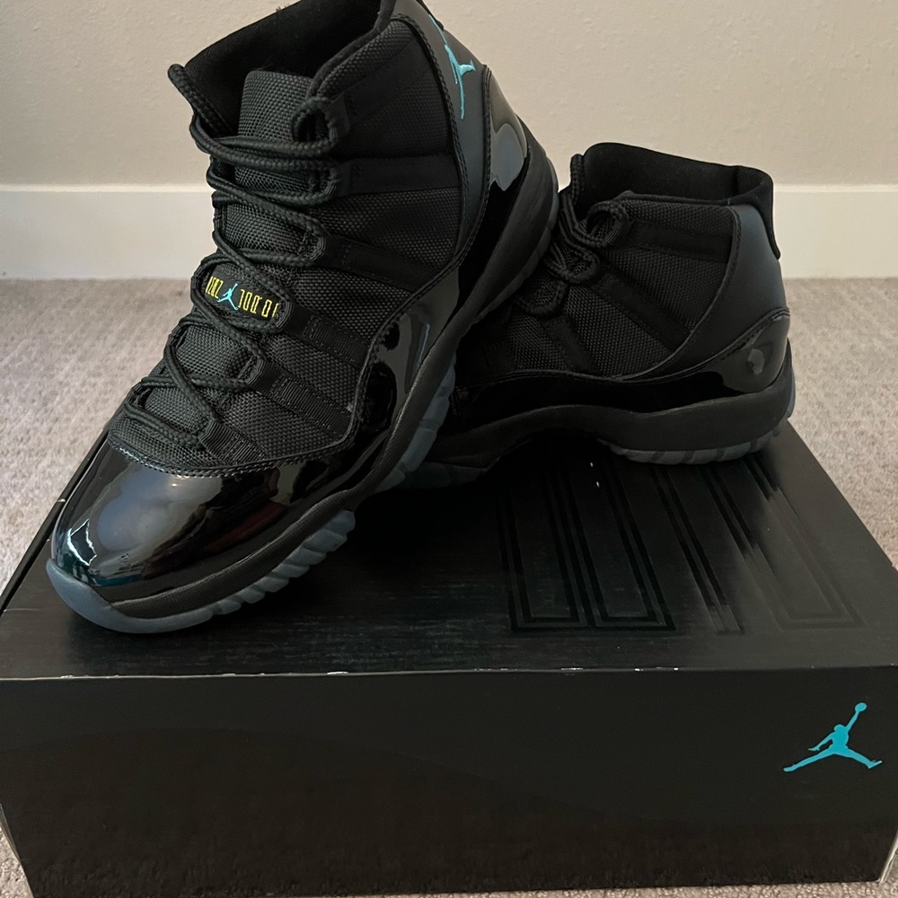 Air Jordan 11 Black Gamma Blue 2013